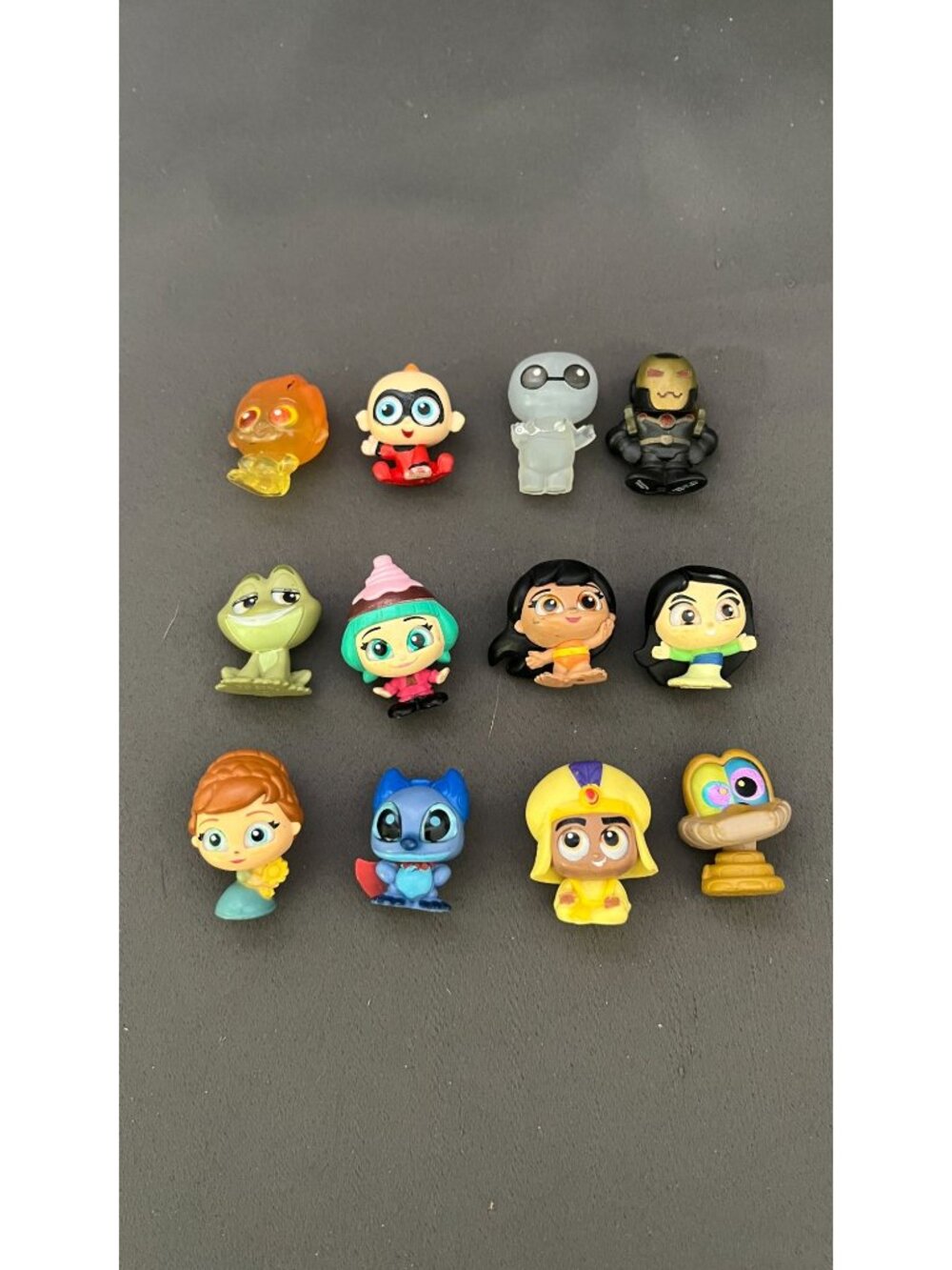 Disney Pixar 12 Mini Figure Lot Collectibles Characters Assorted